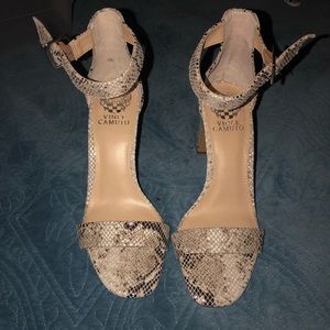 Vince Camuto Snakeskin Heels